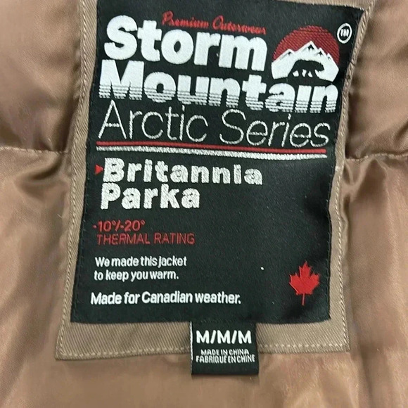 Storm mountain arctic series britannia down feather parka - Picture 7 of 9